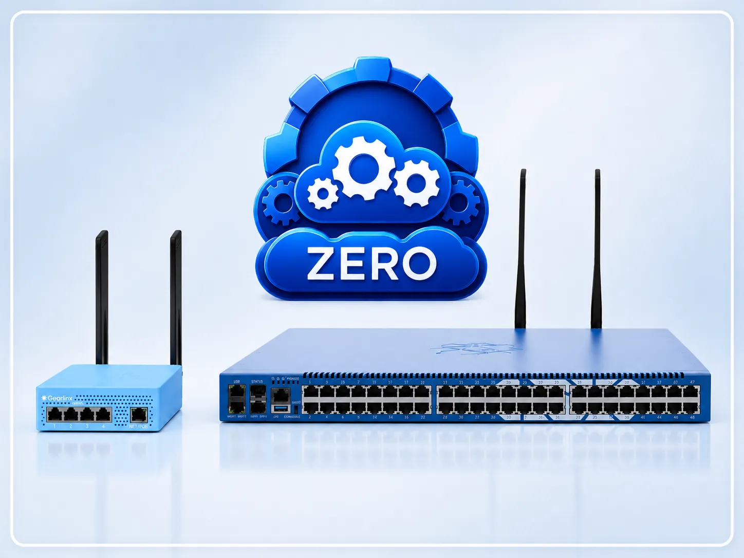 ZERO cloud management with Gearlinx Duckfone and NR4400 hardware