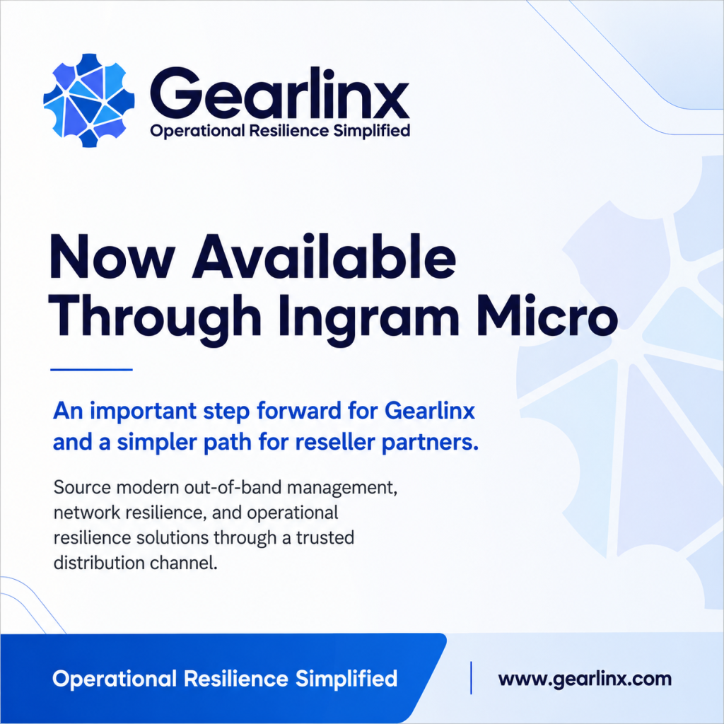 Gearlinx products can now be sourced through Ingram Micro.
